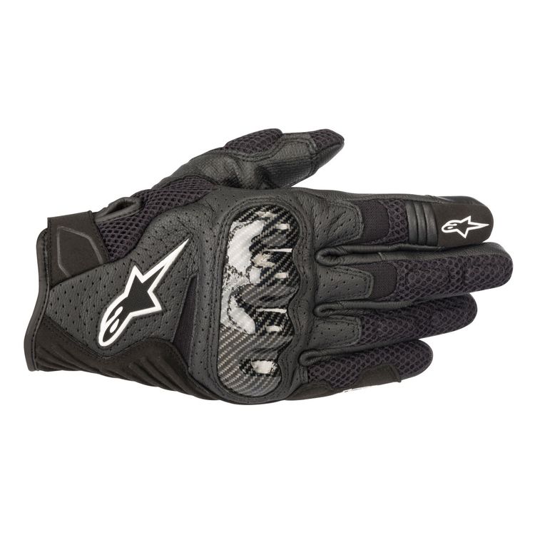 White/Medium Scorpion Klaw II Mens Leather On-Road Motorcycle Gloves 