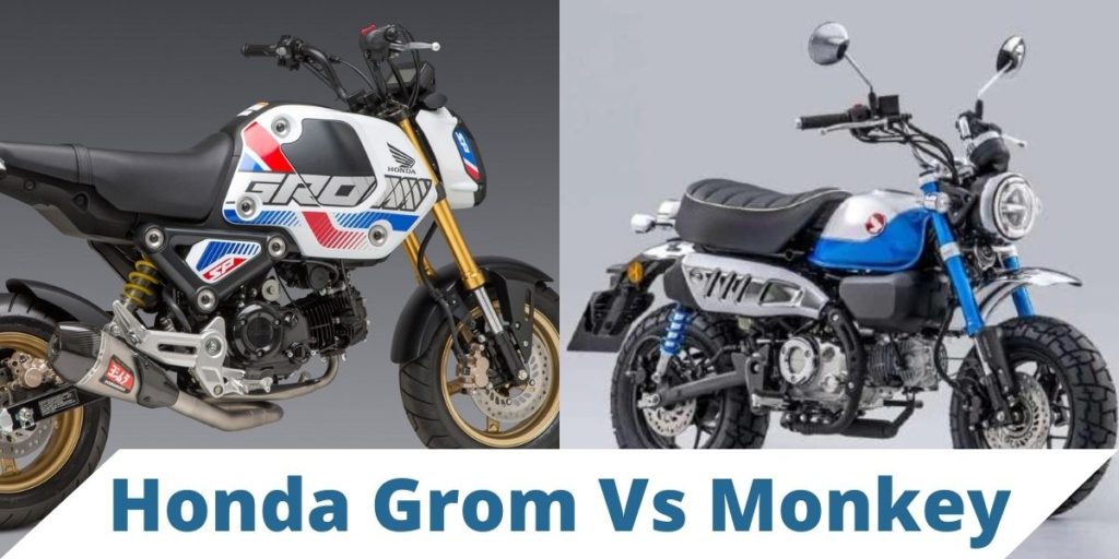 Honda Grom vs. Honda Monkey Rev Corner