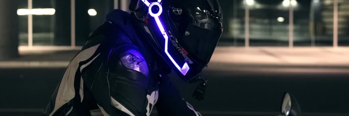 How to make your helmet visible How to make your helmet visible